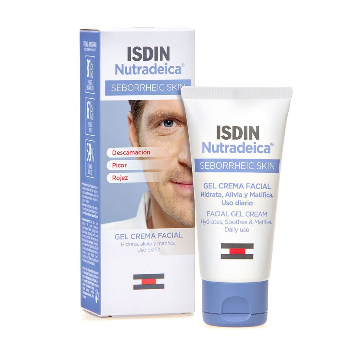 Nutradeica® Gel-Creme für das Gesicht Seborrhoische Gesichtshaut